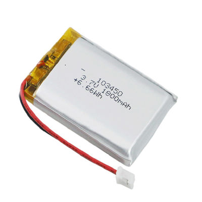 Batería recargable del polímero de litio de 3.7V 1800mAh 6.66Wh para la tableta