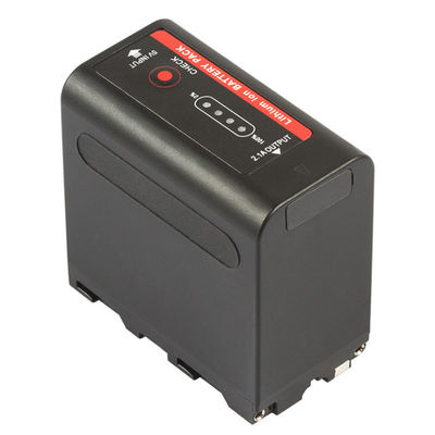 Baterías llenas recargables de la videocámara el descifrar F990 F980 F970