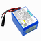 alambre del tablero de la protección de circuito del PWB de 12V 10Ah 18650 Li Lon Battery Pack With