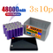 Placa certificada MSDS de Ion Battery Pack With Protective del litio de 12.6V 48000mAh